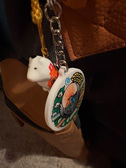 Embleem en hondje